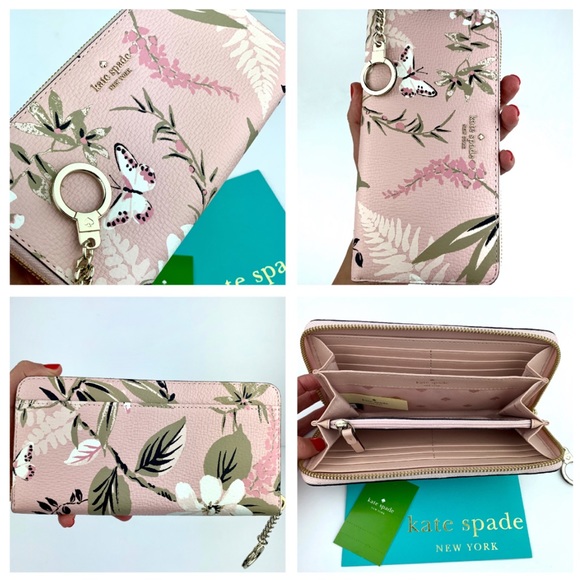 🌸Kate Spade Neda Briar Lane Botanical Wallet 🌸 - Picture 3 of 8